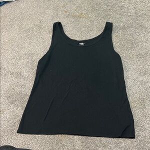 George Women's Black Tank Top
